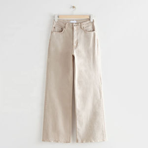 Jean décontracté Y2K streetwear taille haute ample et respirant en crêpe pour femme, grande taille, de haute qualité - Product Image 6