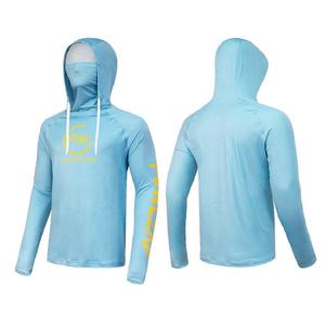 Chemise de pêche à manches longues pour homme, design personnalisé, protection UV, antibactérienne, respirante, séchage rapide, printemps, été, automne - Product Image 2