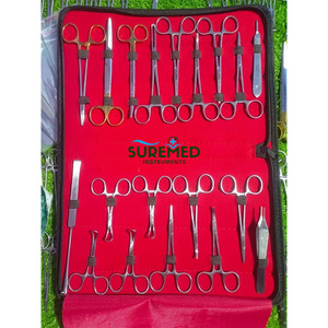 Juego de Instrumentos de Cirugía General Avanzada de 19 Piezas para Procedimientos Quirúrgicos, Juego de Instrumentos Médicos de Acero Inoxidable de Precisión - Product Image 4