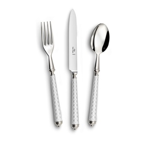 Stainless Cutlery Set Of 4 With Luxury Steel Cutlery Set Fork Knife For Home And <b>Kitchen</b> <b>Decor</b> - Product Image 2