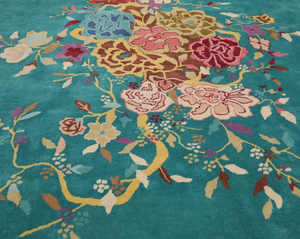 Alfombra KNOT hecha a mano con lana suave, antideslizante, apta para niños y mascotas, de calidad, para sala de estar, habitaciones infantiles, hoteles y oficinas. - Product Image 3