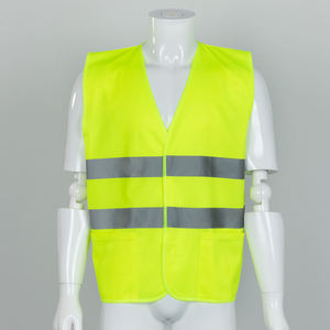 เสื้อกั๊กสะท้อนแสงสำหรับงานก่อสร้าง ผลิตตามสั่ง ขายส่ง รับผลิต OEM ผู้ผลิตและจำหน่าย ผลิตจากโพลีเอสเตอร์ตาข่าย 120-160 GSM รับผลิตแบรนด์ส่วนตัว - Product Image 3