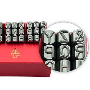 27pcs 10mm Metal Letter Stamping <b>Punch</b> Tool <b>Set</b> - Product Image 3