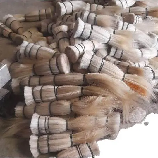 فرشاة صنع أفضل شعر الحصان الطبيعي لصنع شعر ذيل فرشاة من الهند بأفضل سعر من المصنع