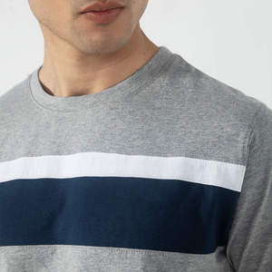 Conjunto Deportivo para Hombre, Color Gris Azulado, Corte Ajustado, Transpirable, Ecológico, Camiseta de Manga Corta y Pantalones Jogger - Product Image 3