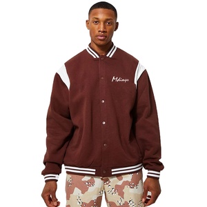 Stylish <b>Men</b> Canvas Varsity Jacket Autumn Hot Selling Breathable Windproof Eco-friendly High Quality Easy Wash Custom Colors - Product Image 4