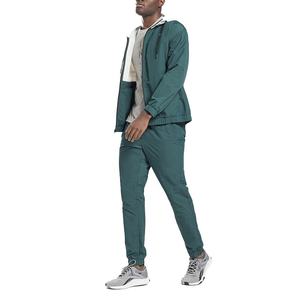 Haut hommes hiver survêtement confortable coupe ajustée fermeture éclair conception personnalisé printemps décontracté Polyester Jogging Logo grande taille Option - Product Image 6