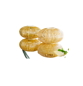 Linterna de bambú pintada de diseño vintage y abanico de mano, juego de regalo, decoración de algas marinas para el hogar, Hotel, fiesta, cumpleaños, ocasiones de Año Nuevo - Product Image 6