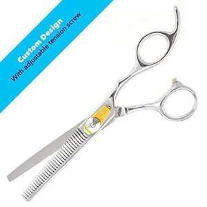 Ciseaux de coiffure professionnels pour démêler les cheveux, en acier inoxydable 4Cr13, 30 dents, pour droitiers, manche long, outil de coiffure de salon - Product Image 3