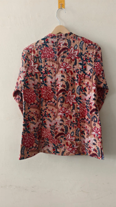 2026 Más Vendido Boho Indio Algodón Acolchado Bordado Artesanal Estampado en Bloque Ecológico Invierno Tejido Suave Transpirable Floral - Product Image 3
