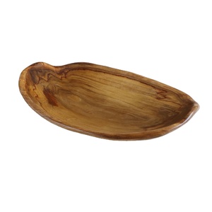 Handcrafted Solid Wood Live Edge Tray | Premium Wooden Serving Board for <b>Table</b> Styling, Hotel <b>Buffet</b> & Home Dining - Product Image 2