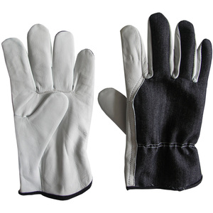 Genuine Cowhide Leather <b>Driver</b> <b>Gloves</b> for Heavy-Duty Work for Driving Safety <b>Gloves</b> for <b>Drivers</b> and Industries - Product Image 1