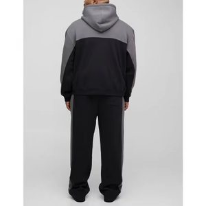 Sudadera con Capucha Personalizada Unisex de Invierno, Bordada, Vintage, con Contraste de Color, Versátil, de Manga Larga, de Forro Polar, de Secado Rápido - Product Image 1