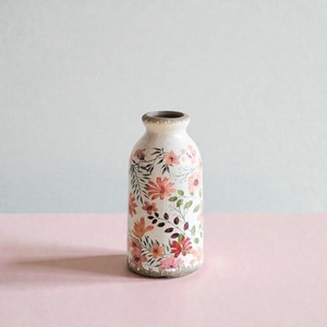 Fantástico Florero de Cerámica con Diseño Floral Shabby Chic, Decoración de Mesa de 8-16 Pulgadas, Esmalte Pintado, Exquisito y Duradero - Product Image 3
