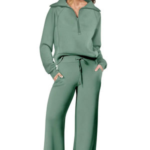 Conjunto Deportivo de Dos Piezas para Mujer, Transpirable, Tejido Suave, Diseñado para Entrenamiento, Gimnasio, Fitness, Caminatas, Correr - Product Image 3