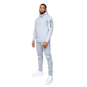 Dernier design de mode, ensemble de jogging 2 pièces pour homme, couleur noire délavée, léger, respirant, 100% coton, sportif, personnalisé - Product Image 3