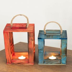 Lanterne à bougie en bois artisanale de qualité supérieure DISPLAYEX INDIA, impression typographique, conçue pour les mariages, les célébrations de Noël - Product Image 5