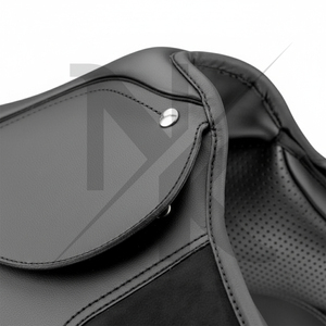 Silla de Doma de Alto Rendimiento, Cuero Genuino, Cómoda y Duradera, con Estructura de Madera, Productos Pakistaníes para Carreras de Caballos - Product Image 5