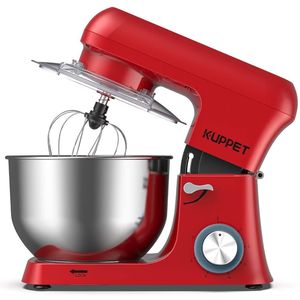 Impastatrice Planetaria in Acciaio Inox da 6,5 QT con 6 Velocità, Testa Inclinabile, Gancio per Impasto, Frusta a Filo e 3 Diverse Dimensioni di Ciotole (7L, 5L, 10L) - Product Image 1
