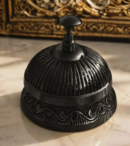 Timbre de Servicio para Hotel en Latón Negro - Product Image 3