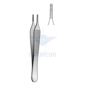 Pinzas Hudson-Ewald de 12 cm / 4-3/4 Pulgadas, Instrumento Quirúrgico de Acero Inoxidable para Manipulación Precisa de Tejidos en Cirugía General - Product Image 1