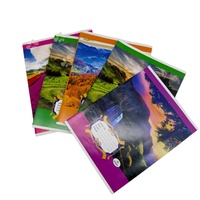 Cahier d'exercices A5 de haute qualité, cahier scolaire personnalisé pour l'Afrique 48/64/200 pages