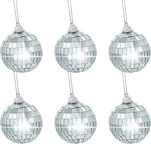 Blue and Golden <b>Glitter</b> Snowflake <b>Ball</b> Ornaments Christmas Tree Decoration Items - Product Image 5