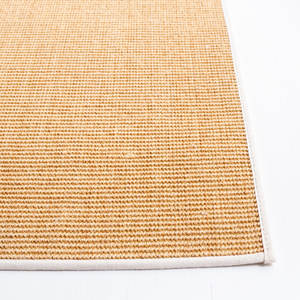 Tapis de couleur unie en sisal et jute Ensemble de tapis en fibre naturelle et blanche - Product Image 6
