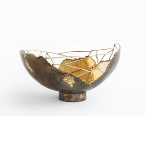 Frutero de malla de alambre hecho a mano, plato central de metal artístico de lujo para decoración de hogares de alta gama, vestíbulos de hoteles y regalos. - Product Image 2