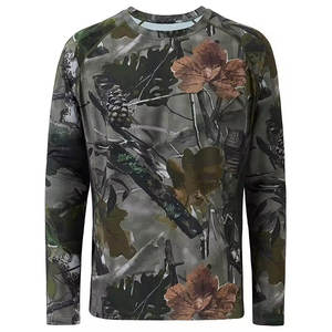 Camisa de Caza de Manga Larga para Hombre, Camuflaje, Transpirable, Absorbente de Humedad, Poliéster, Verano, Aire Libre, Impermeable, Resistente al Viento, Unisex - Product Image 4