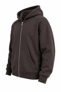 Sweat-shirt à capuche vert Meyba Sports pour homme, en polaire polyester surdimensionné, poches imprimées personnalisées, streetwear, décontracté de haute qualité - Product Image 6
