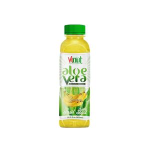 Boisson d'aloe vera de banane et de graine de basilic-16.9 FlOz, à haute teneur en fibres, grossistes de fabricant - Product Image 1