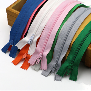 Couleur en stock d'usine # 3 Fermetures éclair en nylon pour contrôle d'accès, 20 cm, à glissière fermée, pour pantalons et vêtements - Product Image 4