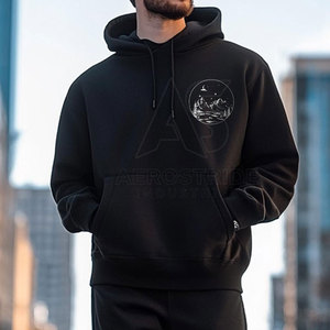 Cozy 100% Cotton Solid Winter Hoodie with Soft Material and Regular Fit for Everyday Activities - Product Image 2