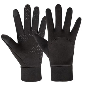 Best Selling Latest Arrival High Quality Fabric Material Touch Screen Waterproof Thermal Insulated Comfortable Running <b>Gloves</b> - Product Image 1