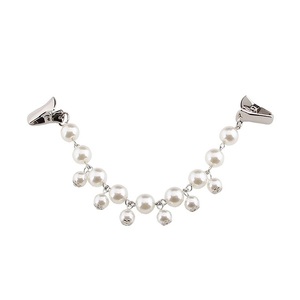 Élégante broche ajustable en perles pour pull, épinglette décorative pour veste, accessoire de mode pour femme - Product Image 5