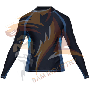 Round Neck Long Sleeve Sublimated <b>Compression</b> <b>Shirts</b> Wholesale Men's Quick Dry Fitness <b>Compression</b> <b>Shirts</b> - Product Image 6