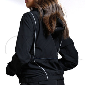 Chaqueta Cortavientos de Lona Personalizada con Logotipo para Hombre y Mujer, de Alta Calidad, Talla Grande, Informal, Transpirable, Resistente al Viento e Impermeable para Invierno - Product Image 5