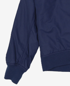 Chaqueta bomber para hombre, exterior de poliéster, forro acolchado cálido, cierre de cremallera, estilo casual universitario, con mangas largas. - Product Image 4