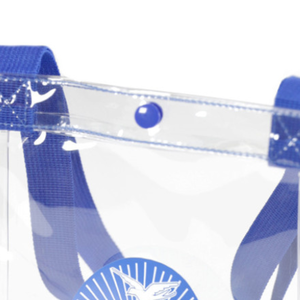 Sac fourre-tout transparent Zeta Phi Beta bleu roi – Sac de transport élégant et durable, approuvé pour les stades, idéal pour les voyages et le shopping - Product Image 4