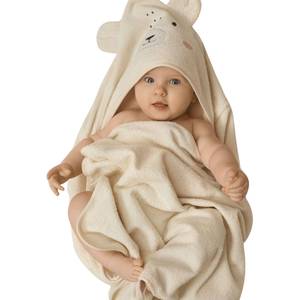 Trusted Supplier Organic Cotton Infant Hooded <b>Towel</b> Premium Soft Comfortable Highly Absorbent Bath <b>Wrap</b> Wholesale Supplier - Product Image 4