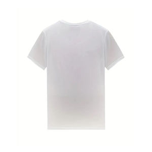 Camiseta de Verano al por Mayor, Nueva Moda Urbana, Cuello Redondo, 100% Algodón, Ligera, Manga Corta, Lisa, para Hombre, con Logotipo Frontal, Corte Regular, Casual - Product Image 4