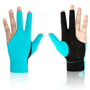 Gants de billard confortables à 3 doigts, respirants, en polyester et élasthanne, pour adultes, sports de billard - Product Image 2