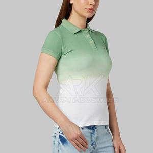 Camiseta Polo de Último Diseño, Bajo Precio y Buen Material, Servicio OEM, Moda en Tendencia y Camiseta Polo para Mujer Más Vendida - Product Image 3