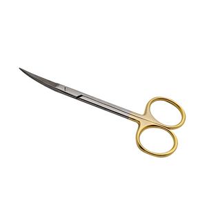 Ciseaux chirurgicaux courbés avec inserts en carbure de tungstène, instruments chirurgicaux médicaux par Raw to Fine - Product Image 1
