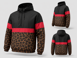 Chaqueta Ligera de Nailon con Media Cremallera para Verano, Cortavientos, Estilo Blusón, Fabricante de Ropa Deportiva OEM ODM de Marca Privada - Product Image 5