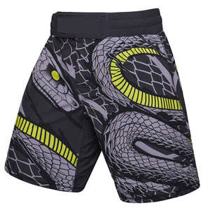Pantalones cortos de boxeo MMA de arte marcial de alta calidad para hombre, pantalones cortos de Muay Thai con estampado, pantalones cortos de boxeo de entrenamiento de lucha - Product Image 3