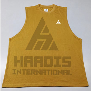 Vente en gros à prix avantageux, personnalisez votre propre logo, débardeur pour homme en coton et polyester, couleur unie, vêtements de sport pour homme - Product Image 1