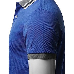 Polos Transpirables de Secado Rápido para Hombre, Talla Grande, Primavera/Verano, Nuevas Llegadas de Marcas de Camisetas con Logotipo Personalizado - Product Image 4