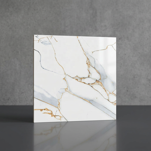 Cloudy Copper High Quality 300x300mm Cloudy Cave Stone Travertine Flexible Tile For Hotel Lobby Mall Office Flooring <b>Wall</b> Use - Product Image 3